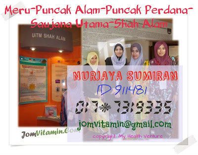 Pengedar Shaklee Kawasan Puncak Alam