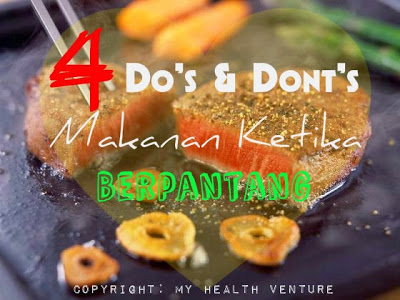 makanan ketika berpantang