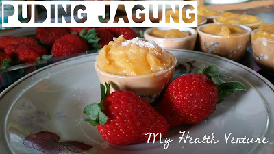 resepi puding jagung