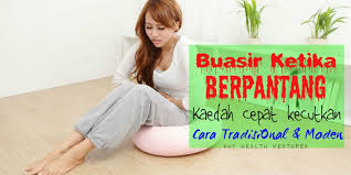 Buasir semasa berpantang
