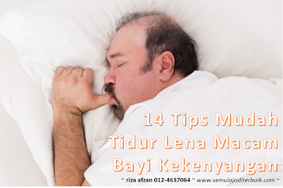 tips mudah tidur lena